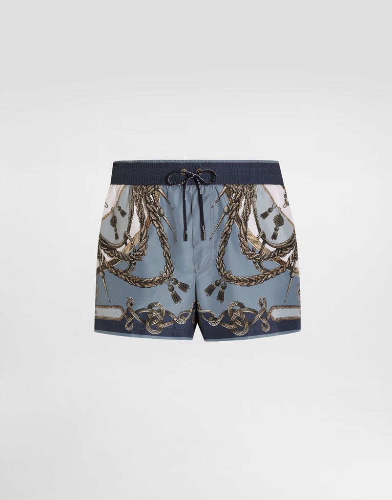 Cargo Print Short Swim Boxers