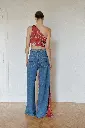 Mid Waist Wide Leg Jeans