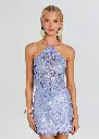 Eaves Sequin Lace Top