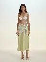 Diana Silk Embellished Skirt