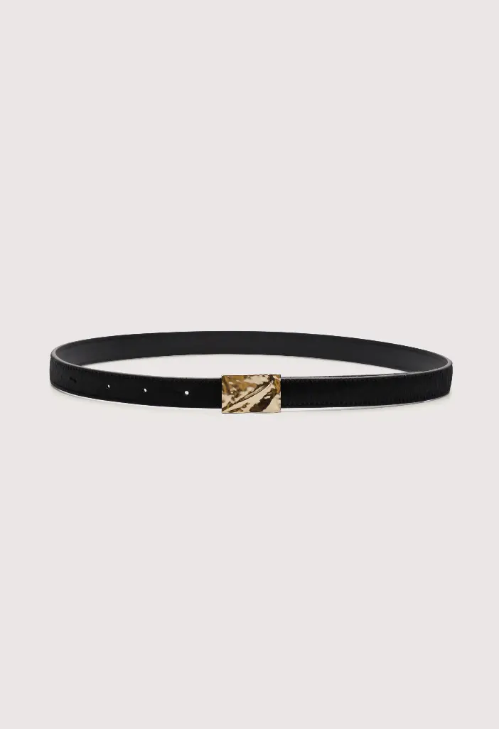MORGAN LDS Pony-effect leather belt