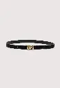 MORGAN LDS Pony-effect leather belt
