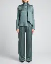 GALA Silk Twill Scarf Top