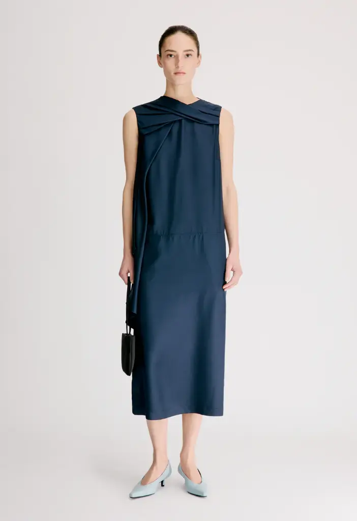 IZIA Silk twill dress