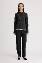 ARVO Lace trim sweater
