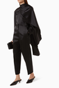 Koa Scarf Satin Blouse