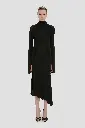 High Neck Midi Dress 