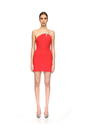 Crystal Star and Straps Mini Dress 