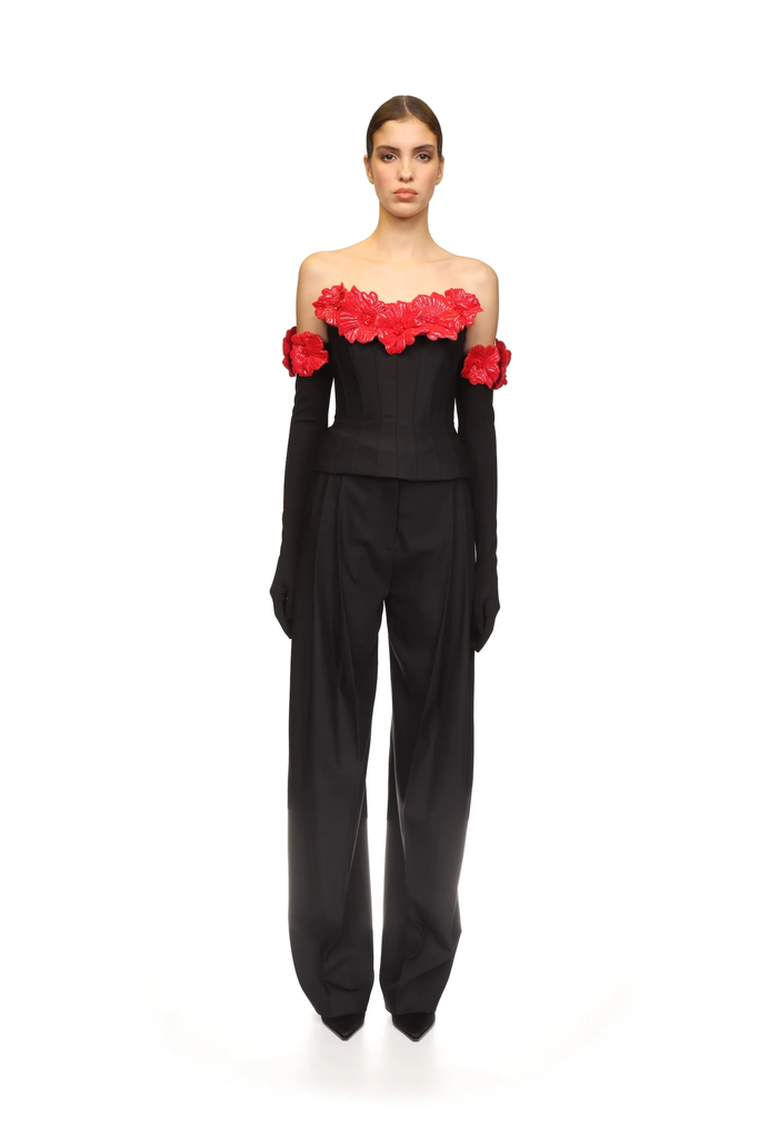 Tailored Trousers in Black 