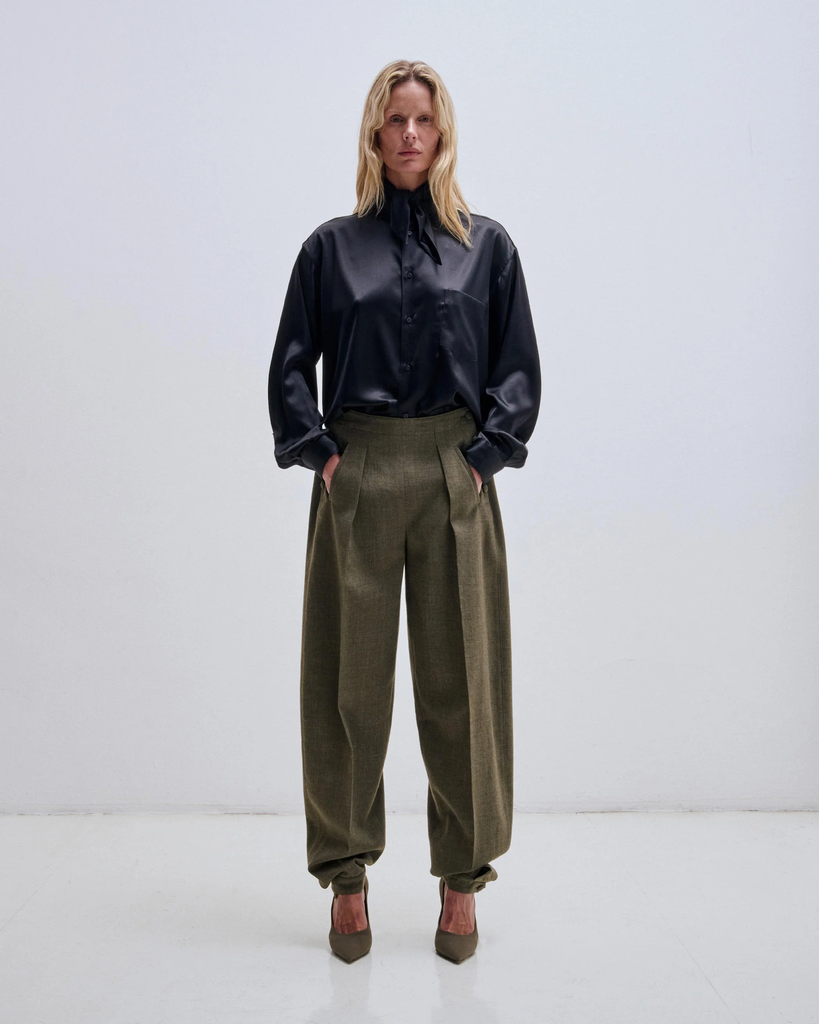 Taylor Wool Sailor Trousers