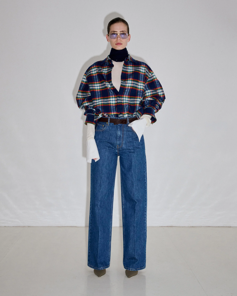 Cora Wide Leg Realxes Denim