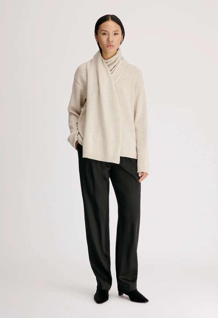FRANCES Cashmere Scarf Sweater