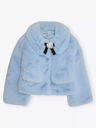 Faux Fur Bow Jacket