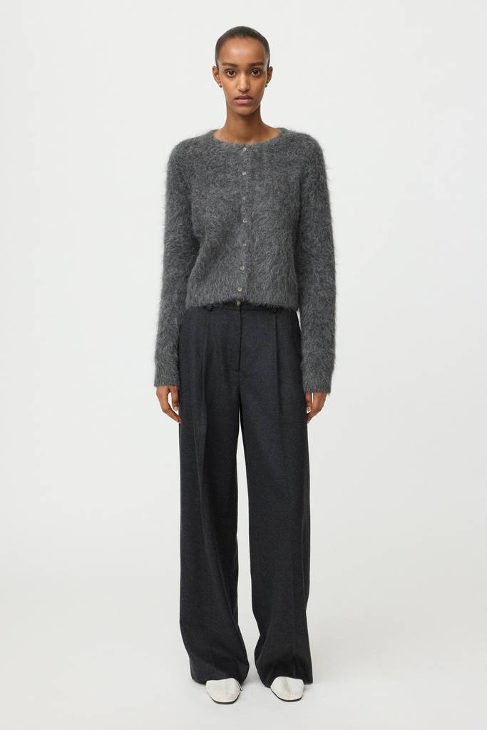 Wide Pleat Trousers
