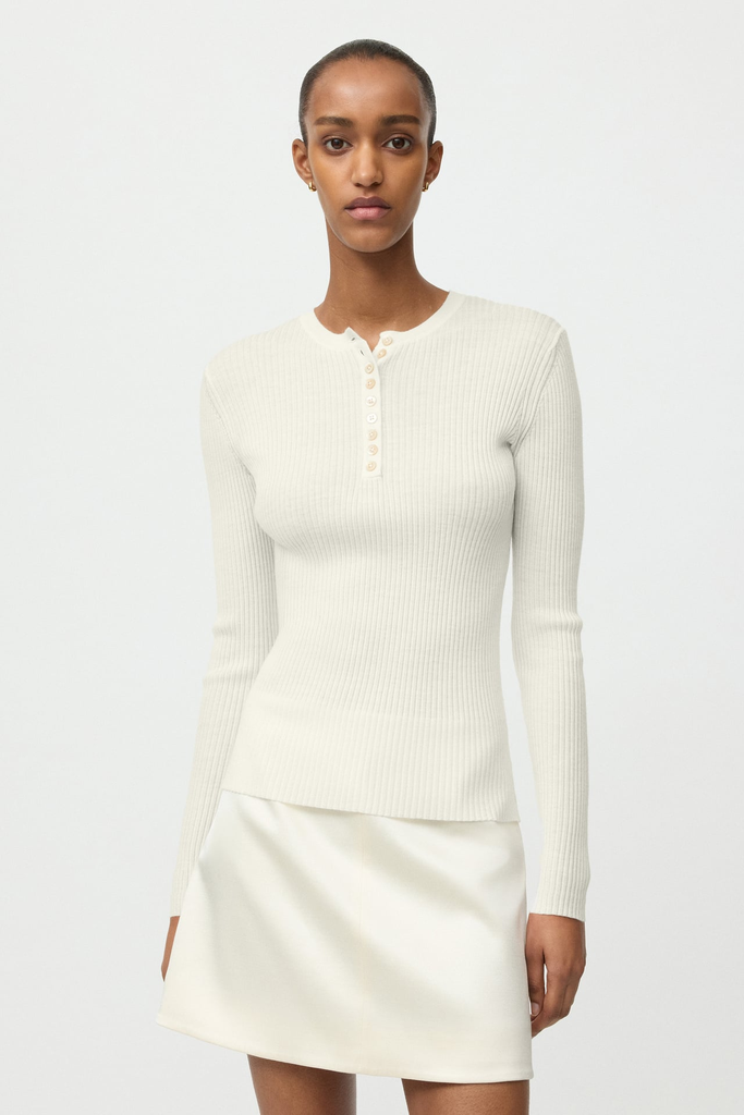 Featherlight Henley Top