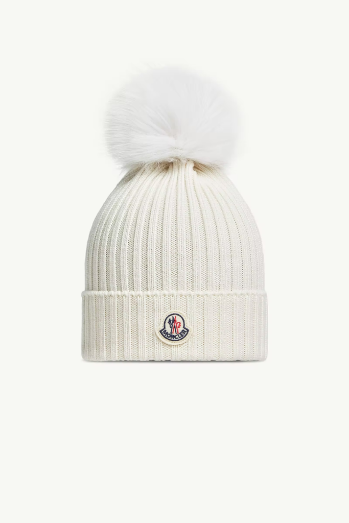Wool Beanie with Pom Pom