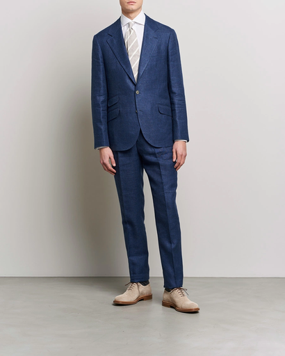 [101482] Men's Blue Suit Brunello