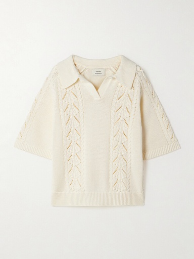 [101205] Kina Ivory T-shirt Knitted