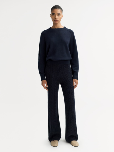 [100619] Cable Knit Pants