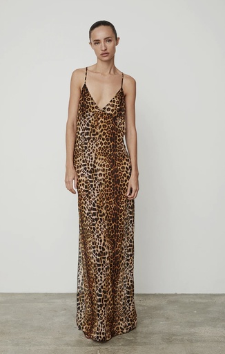 [100415] Alberta Dress Leopard