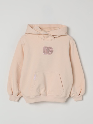 [102971] Felpa Con Cappuccio Rosa Pallido