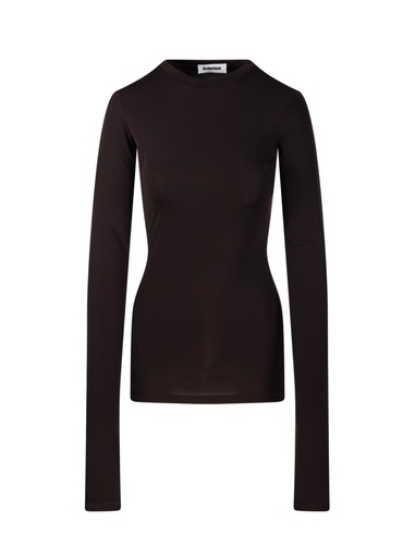[103021] Carmen - Slim fit Long Sleeve Crewneck Top