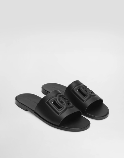 [103205] Leather Slippers