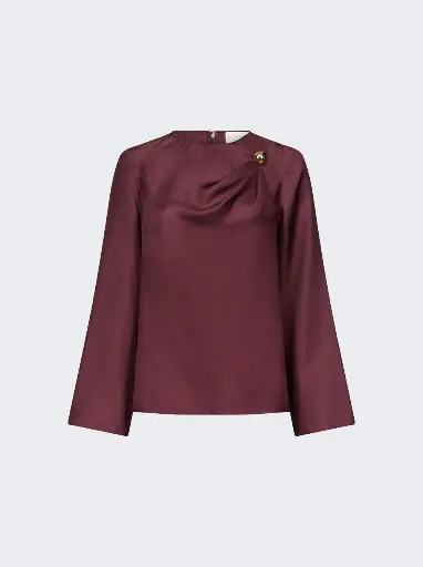 [103245] Azae Prune Blouse