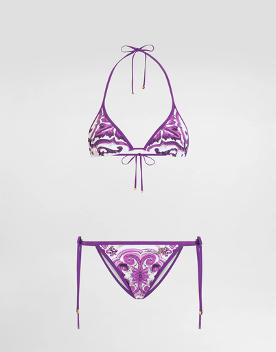 [103440] Maiolica Print Bikini 