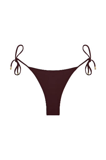 [103753] Praia Bottom In Fig Compression With Gold Tips 