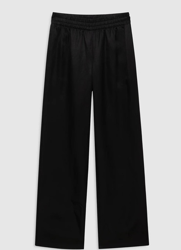 [103822] Soto Pants- Black Linen Blend