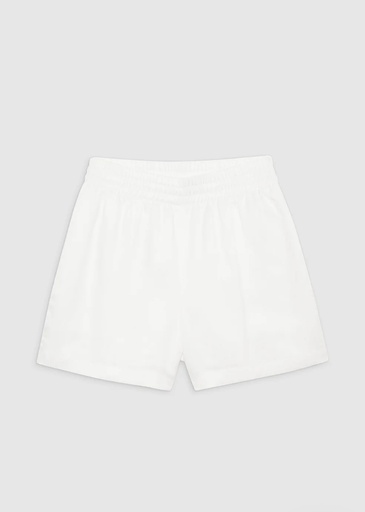[103828] Kam Short - Ivory Linen Blend