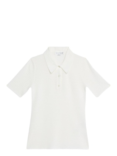 [103983] Polo Knit Top 