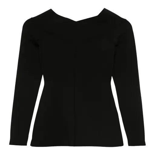 [104076] Compact knit Top 