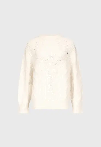 [104233] Silva Cable Knit Sweater 