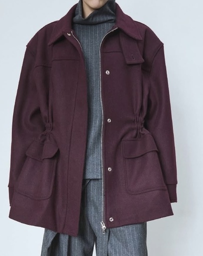 [104333] Coats Field Over Jacket Bordeaux