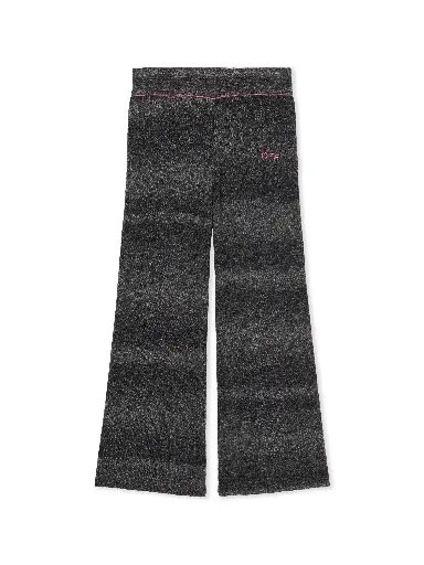 [104638] OFF STAMP CLEAR RIB PANT DARK GREY - FUC