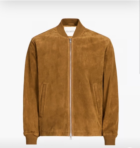 [108200] Leather Blouson
