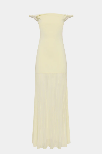 [108404] Elia Off Shoulder Twist Dress