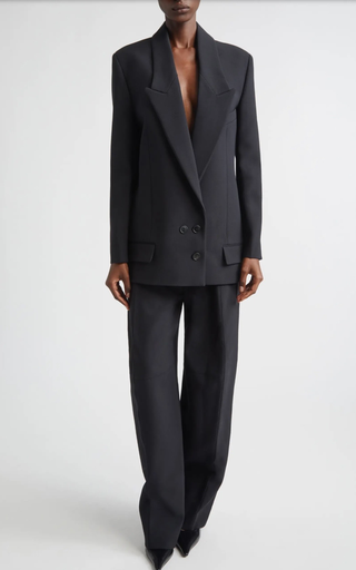 [108517] Lapel Detail Eloganted Jacket