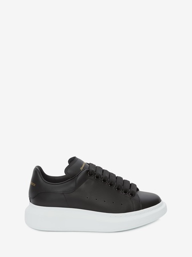 [108668] Leather Upper and Rubber Sole Sneaker