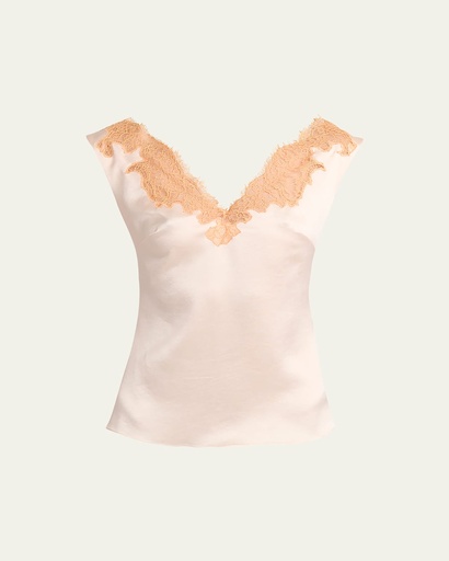 [108705] Lace dt Top
