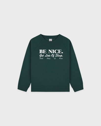 [108966] Be Nice Kids Crewneck