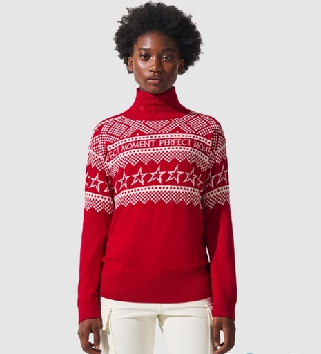 [109131] Holiday Roll Neck