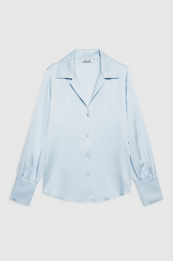[109271] BETHANY SHIRT - PALE BLUE