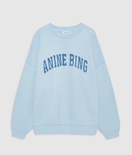 [109452] Miles Sweatshirt Anine Bing - Pale Blue