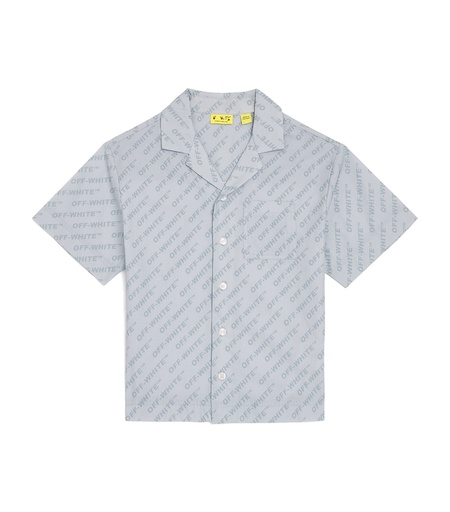 [109663] Logo Aop Bowling Shirt