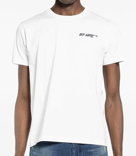 [109679] Shadow Logo T-Shirt- Off Logo S/S Slim Tee 