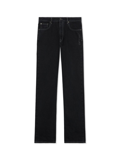 [109725] Half Arrow Slim Relaxed Jeans
