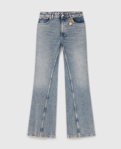 [109853] Mid Blue Bootcut Leg 